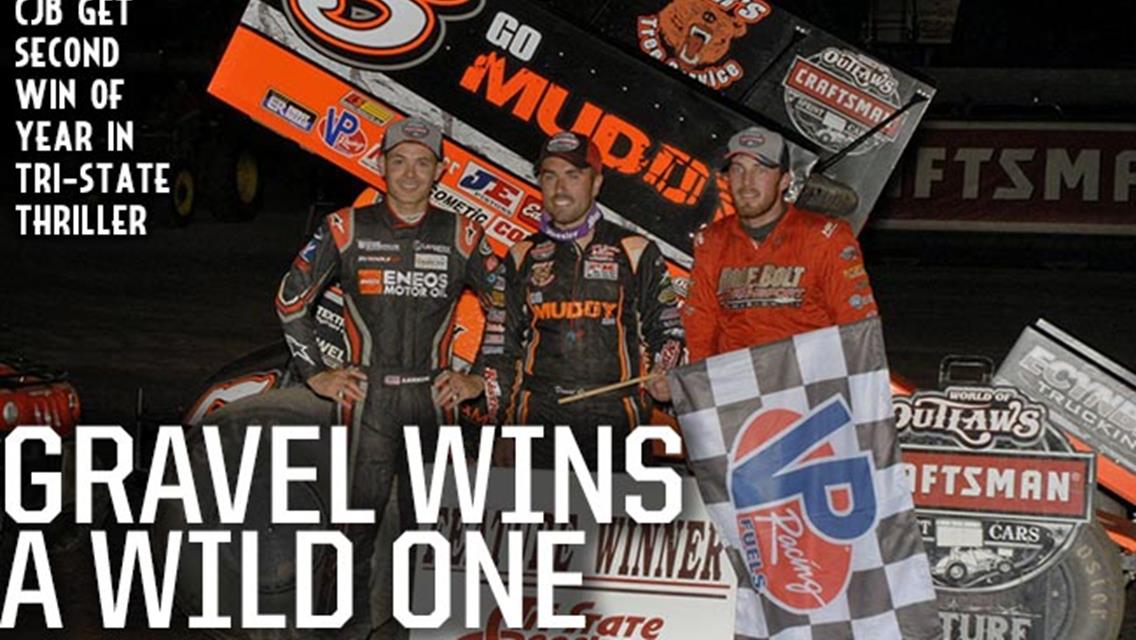 David Gravel Wins a Wild One at Tri-State