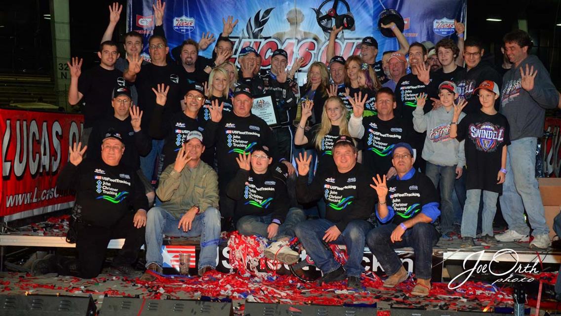 Swindell Conquers for Fourth Straight Driller