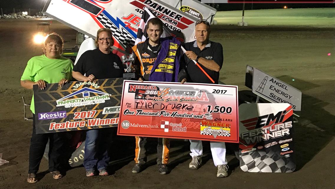 Tyler Drueke Rockets to Win At Wagner Speedway!