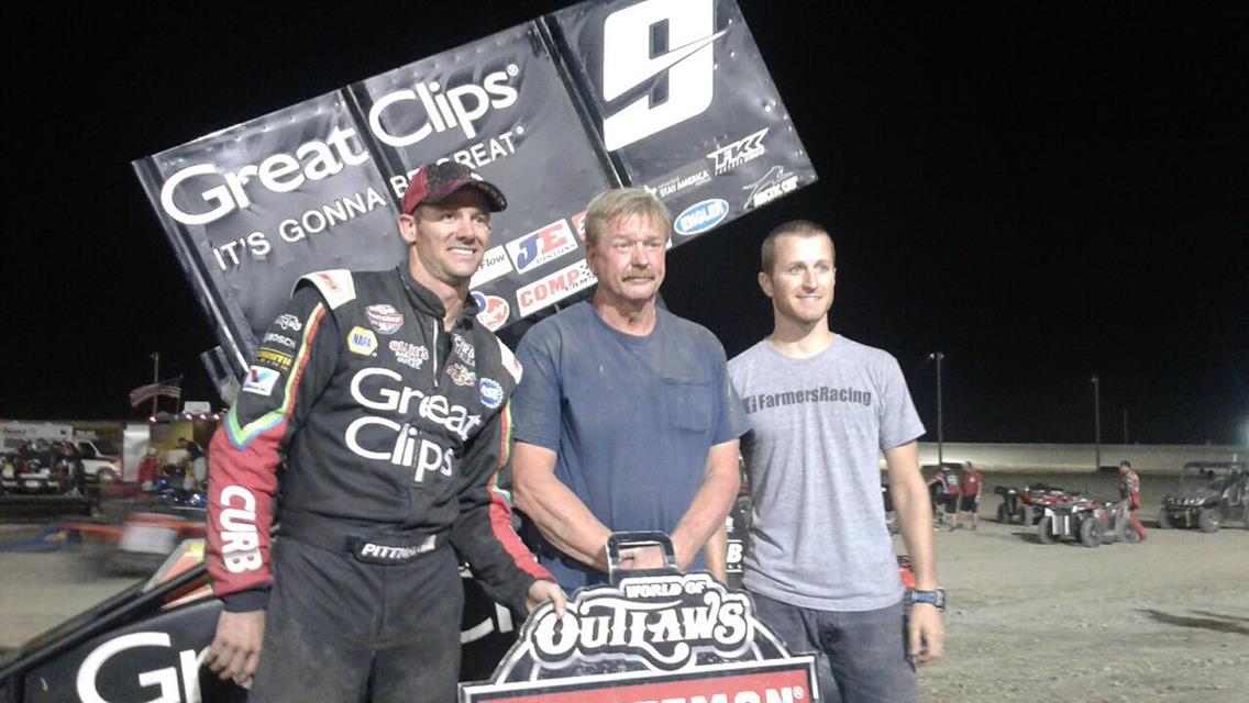 Pittman Fights for Big Sky Brawl in Billings Victory During World of Outlaws Much-Anticipated Return to BMP Speedway; Dimond Wins IMCA Mod Feature