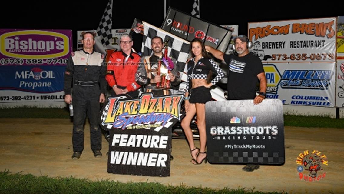 Mark Billings WINS Lake Ozark Speedway