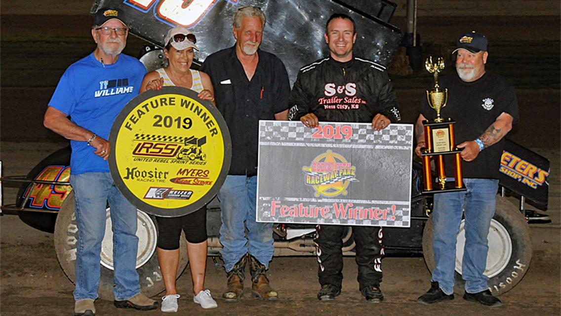 CRANSTON CONQUERS IN DCRP VS. URSS SPRINT CAR CLASH