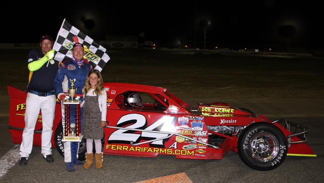 Winters Overcomes Friday Engine Issues To Win Saturday Night