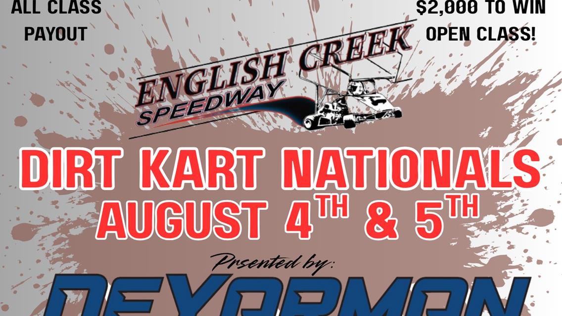 Get Ready for the English Creek Nationals!