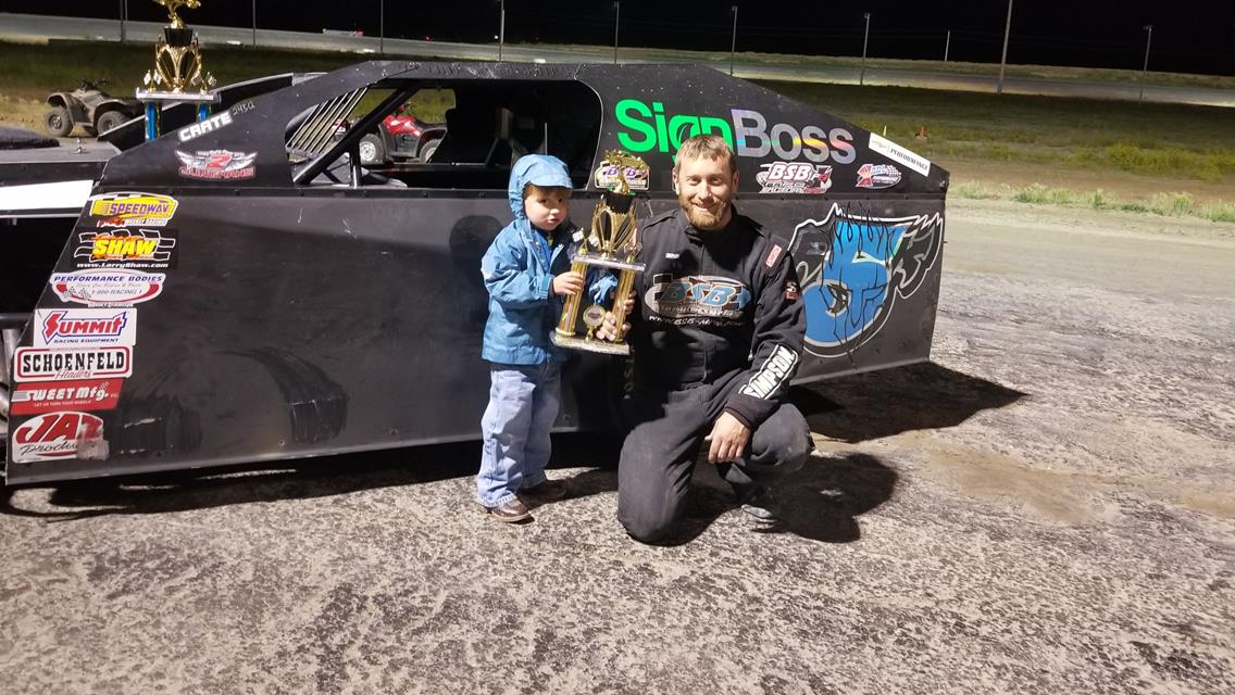 Kirchoff Sweeps IMCA Modifieds Gunslinger Tour as Tocci, Meirhofer, Kenaston, Craver and Hample Also Win During Busy Saturday Night at BMP Speedway