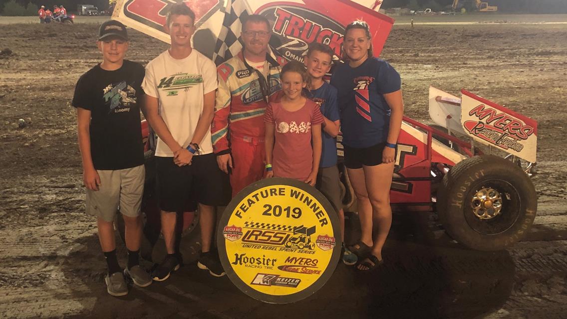 Martin Victorious in United Rebel Sprint Series Action in Beloit