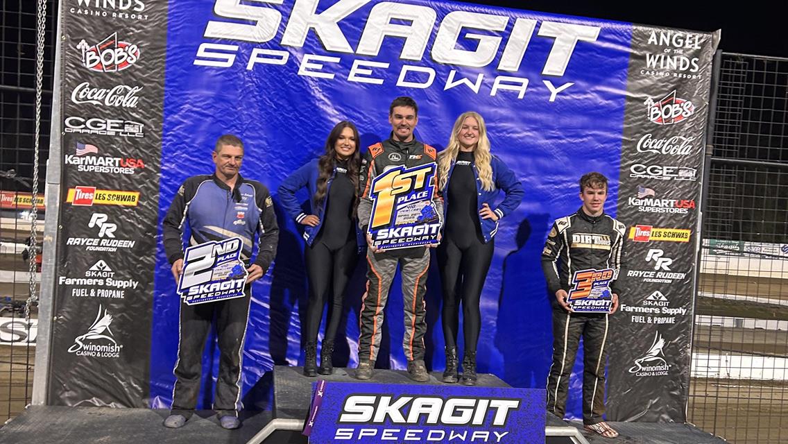 STARKS SCORES WIN AT SKAGIT SPEEDWAY OPENER