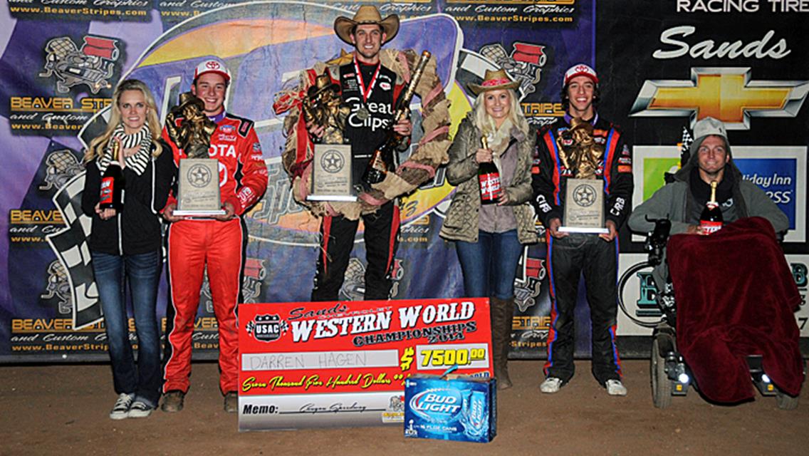 Rossi &amp; Hagen are Western World Champs!