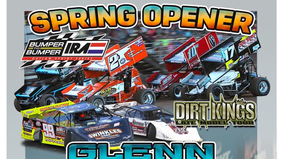 2025 Glenn Hepfner Memorial Spring Opener - IRA Sprints, Dirt Kings Late Models and Midgets