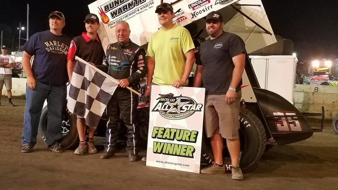 Sammy Swindell earns $10,000 at Orange County Fair Speedway