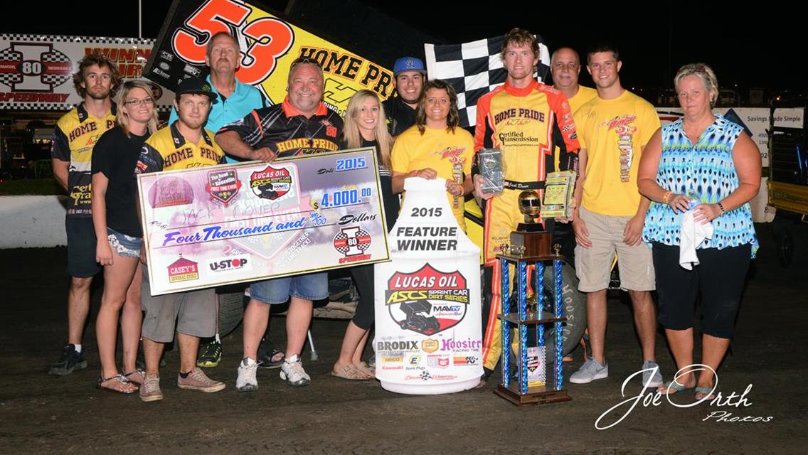 Dover Powers to Eighth ASCS National Tour Victory, First Since 2013