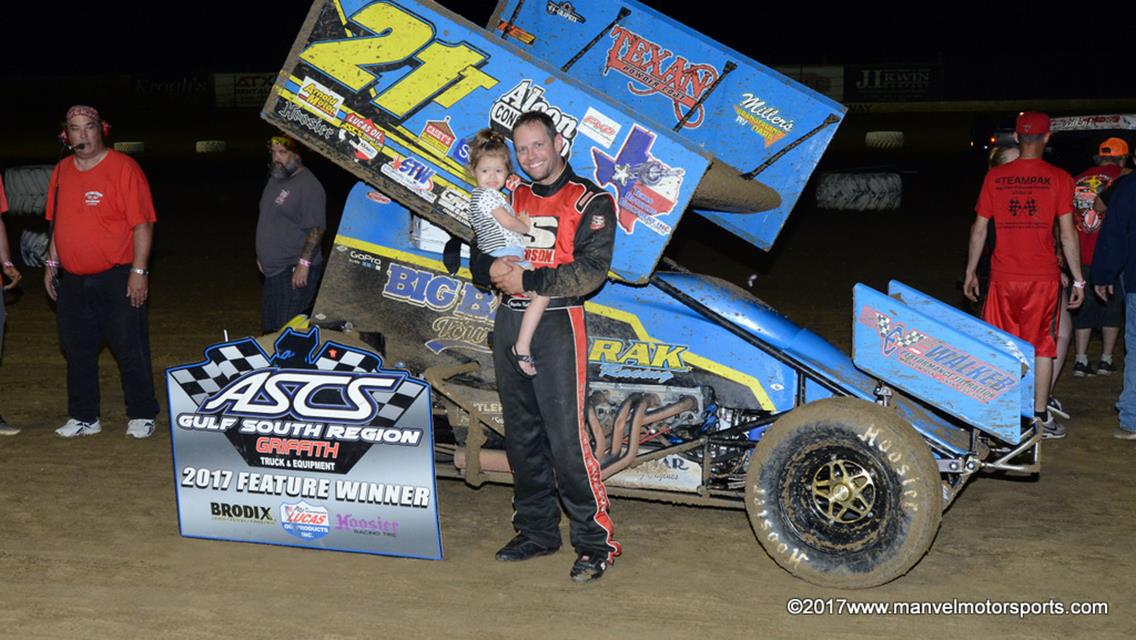 Ray Allen Kulhanek Picks Up Another One With ASCS Gulf South At Cotton Bowl Speedway