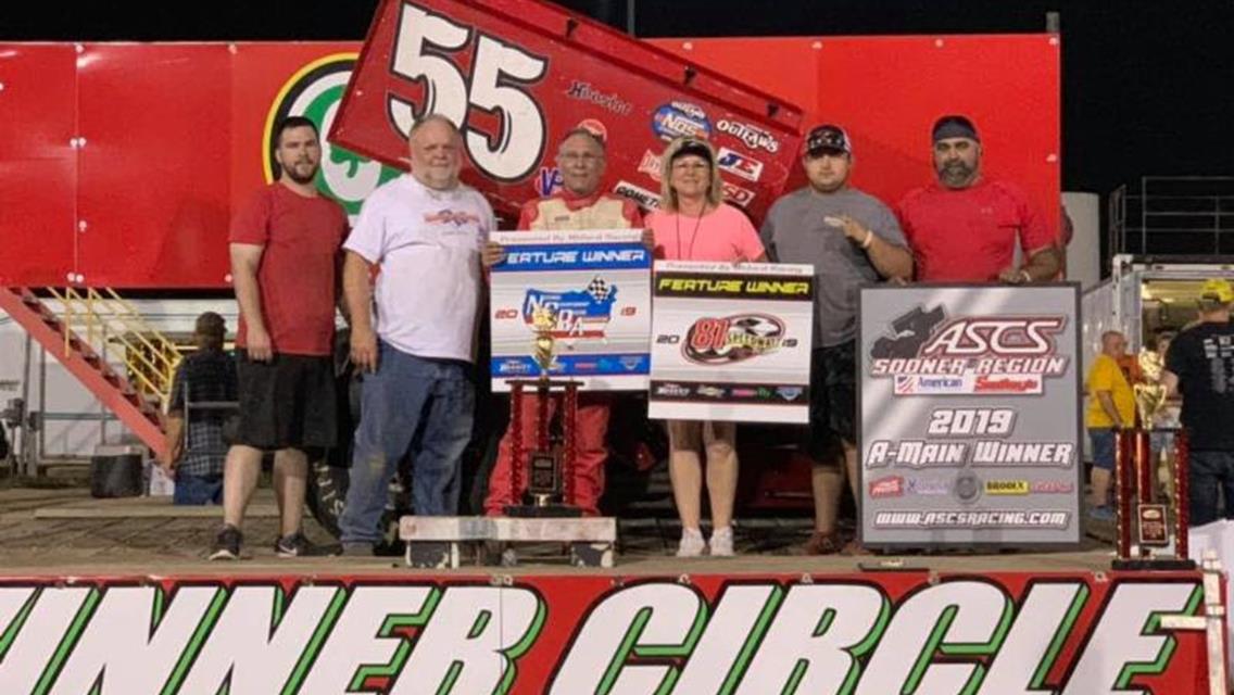 Danny Wood victorious at 81-Speedway ASCS/NCRA Triple Crown Finale