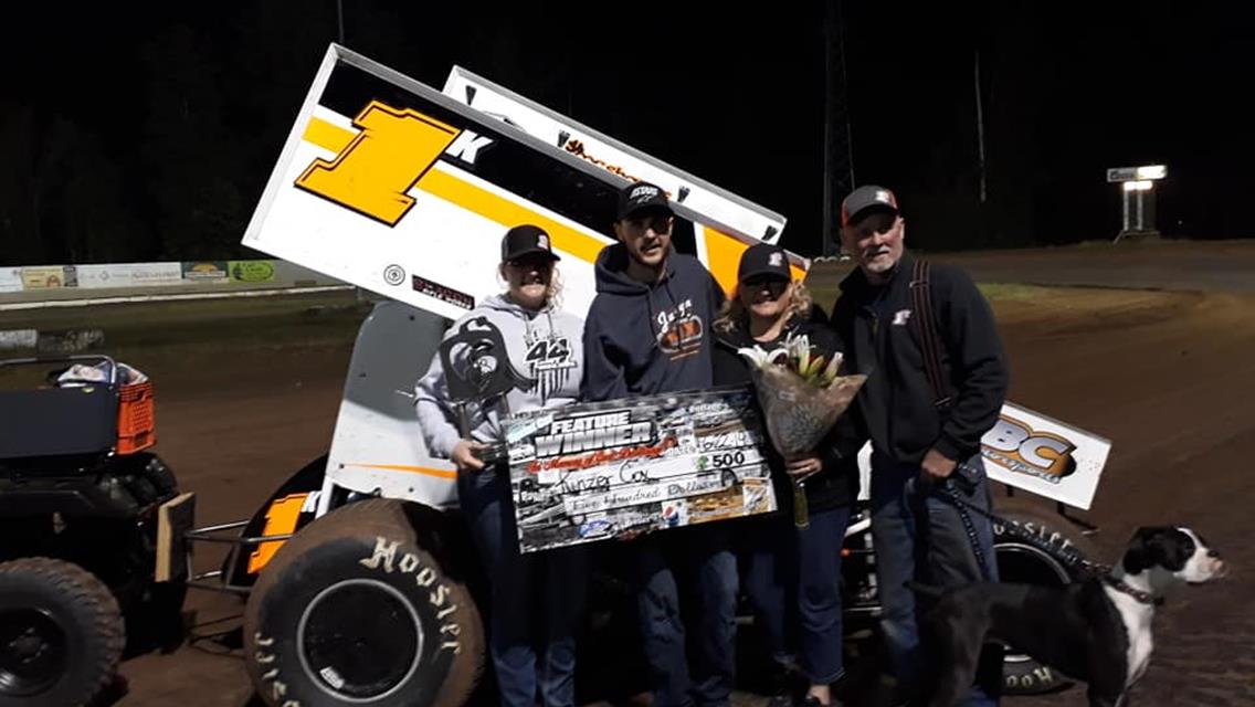 Cox, Ropchan, B. Cronk, And Moffett Earn Grad Night Wins At Cottage Grove