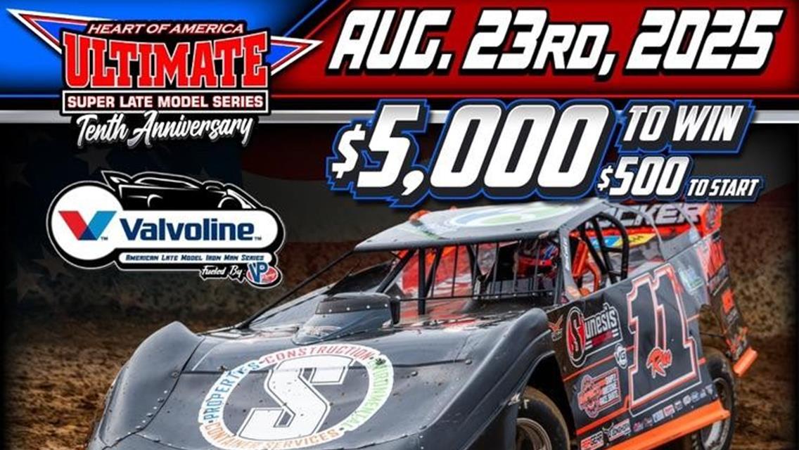 Valvoline American LM Iron-Man Series &amp; Ultimate HoA Set to co-sanction Atomic on August 23