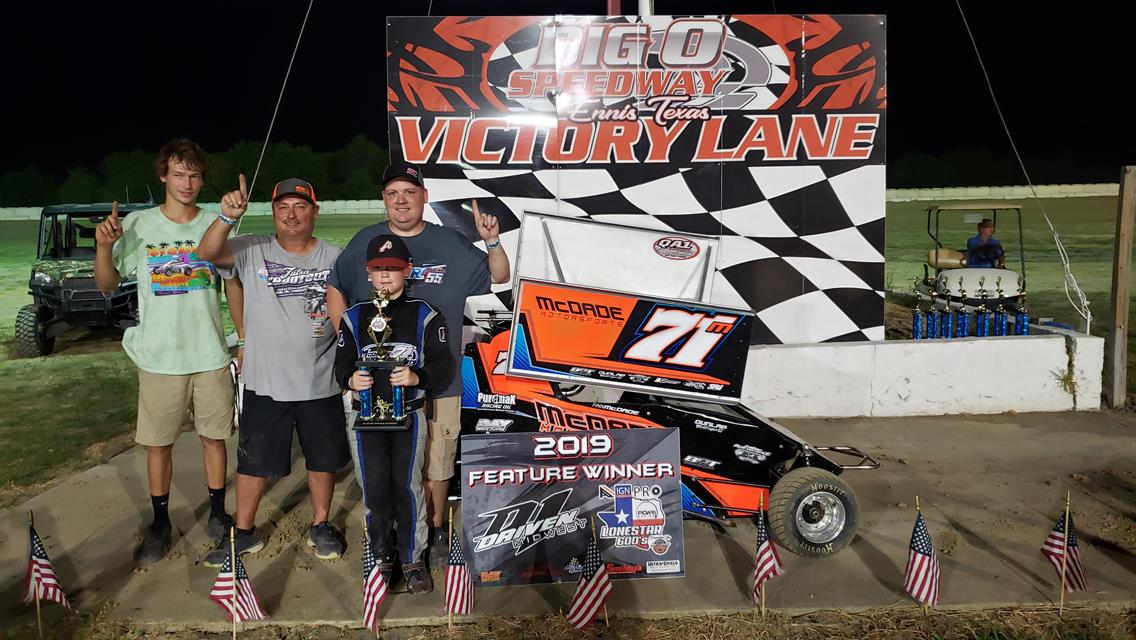 Randall, Laplante and McDade Park It at Big O Speedway