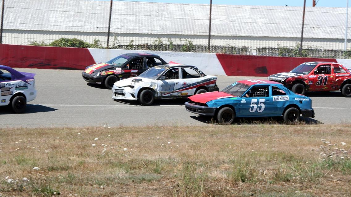Full Slate Of Action At Redwood Acres Raceway Saturday