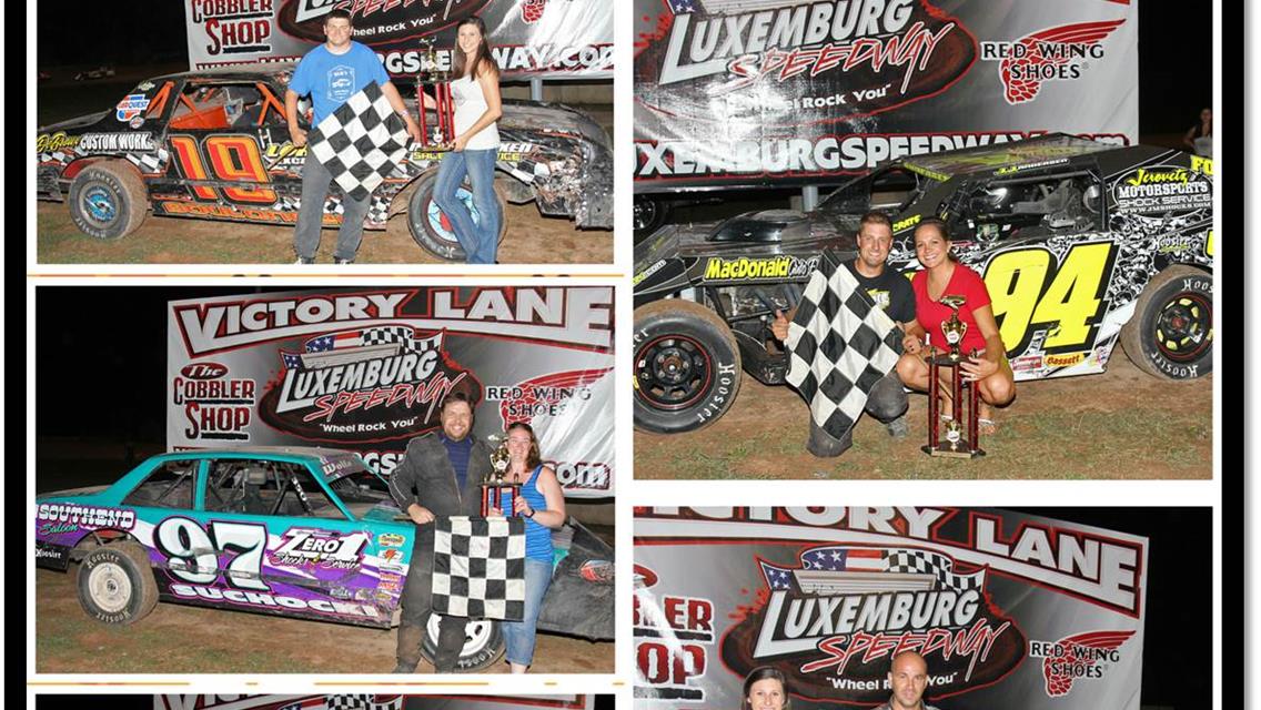 Kilgore Collects 3rd IMCA Modified Feature Win at Luxemburg Speedway