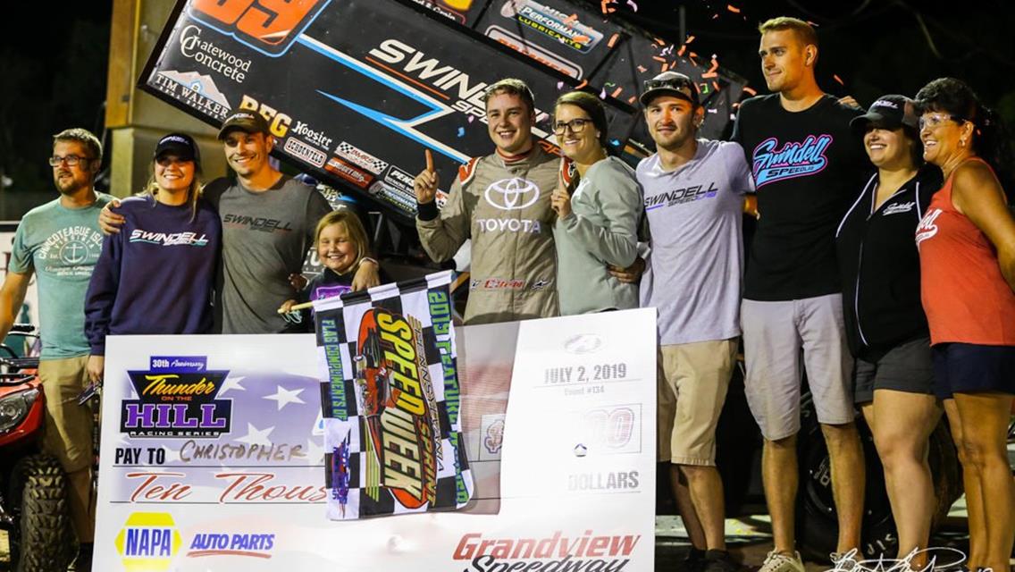 Swindell SpeedLab Team and Bell Capture First Win Together During PA Speedweek Event at Grandview