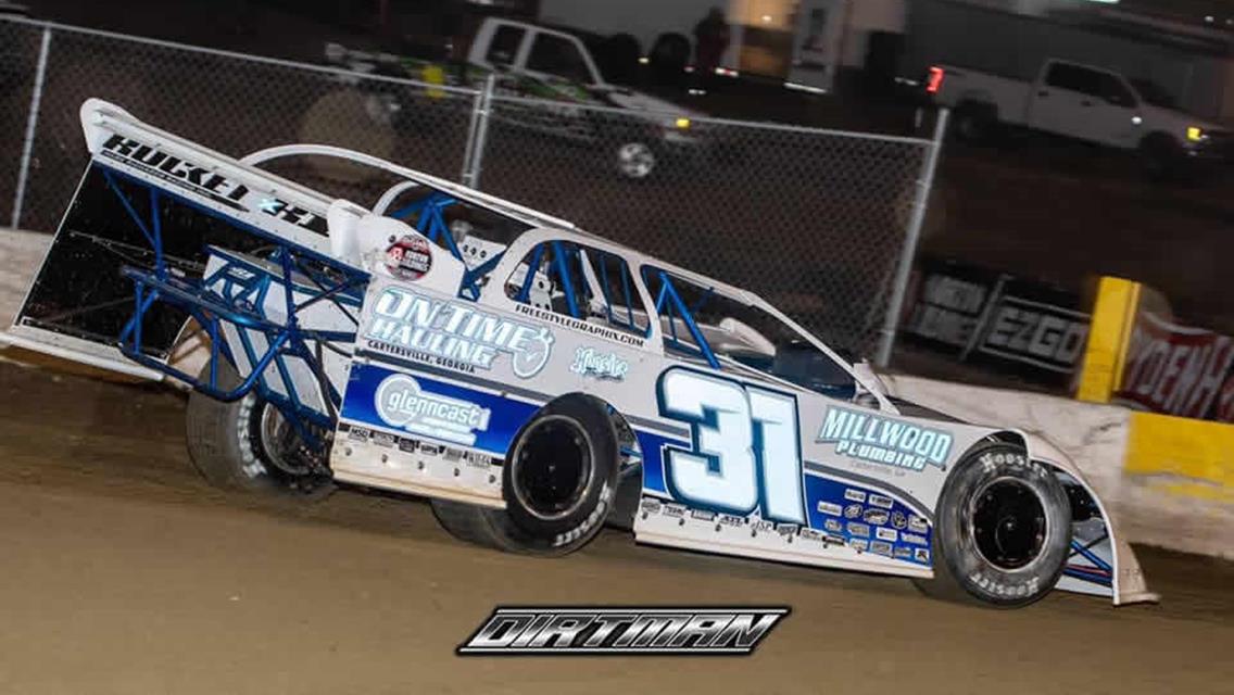 Volusia Speedway Park (Barberville, FL) - World of Outlaws Morton Buildings Late Model Series - Sunshine Nationals - January 14th-16th, 2021. (Rich LaBrier photo)