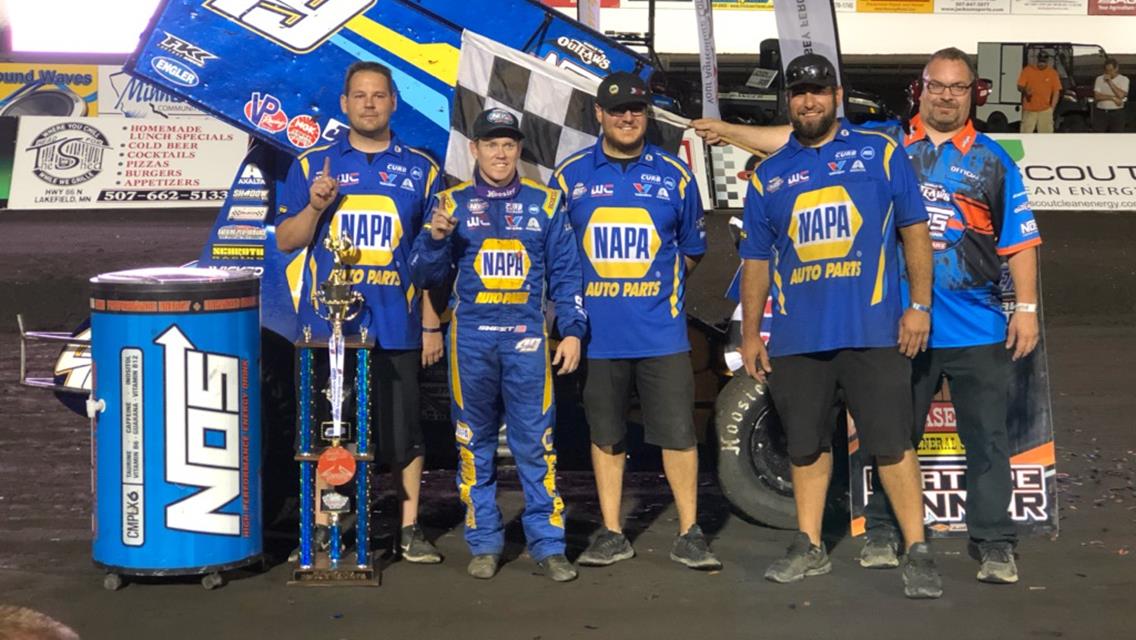 Sweet Steals Night 1 of AGCO Jackson Nationals After Late-Race Pass; Martens Also Victorious at Jackson Motorplex