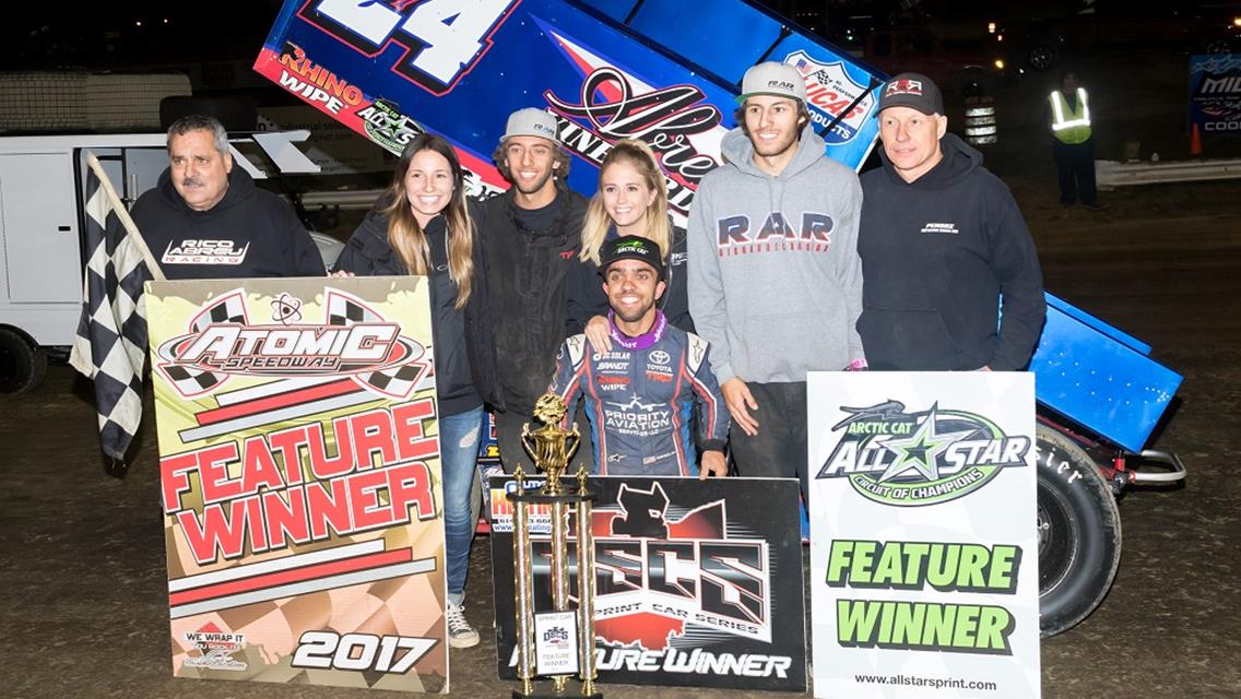 Rico Abreu takes Open Wheel Championships preliminary at Atomic Speedway