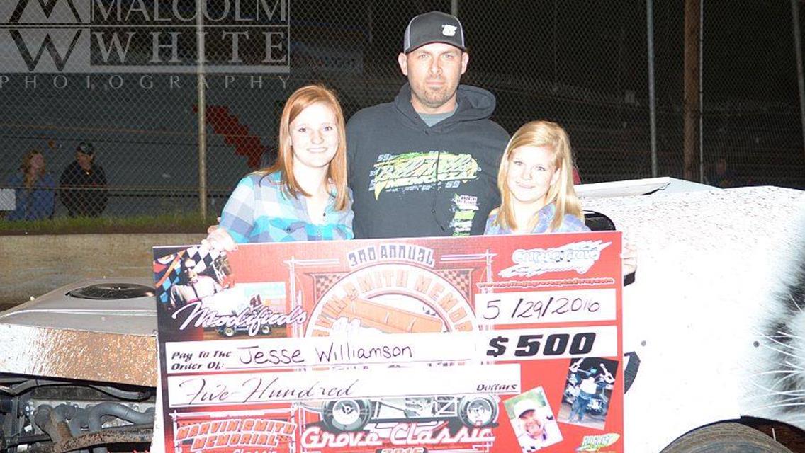 Jason Solwold Wins Marvin Smith Memorial Grove Classic Finale; Jesse Williamson And Joe Maricle Also Pick Up CGS Victories