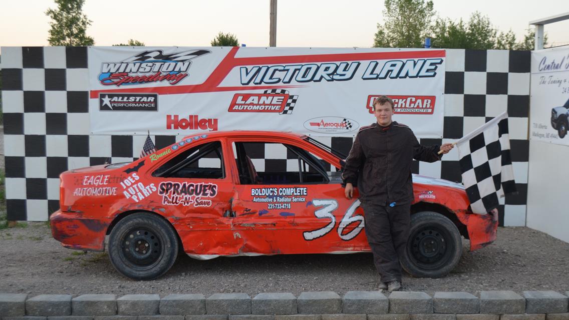 Sternberg Best’s Field in 55-lap Kenny Blondel Street Stock Memorial at Winston