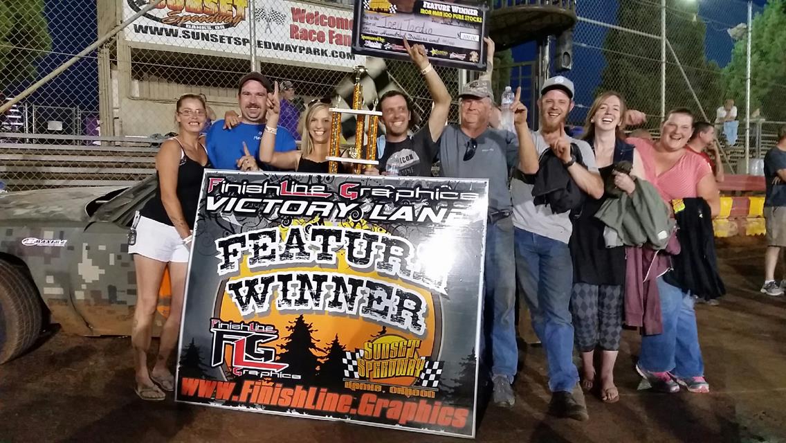 Cassell, Henry, Tardio &amp; Case Make it to the Finishline Graphics Victory Lane