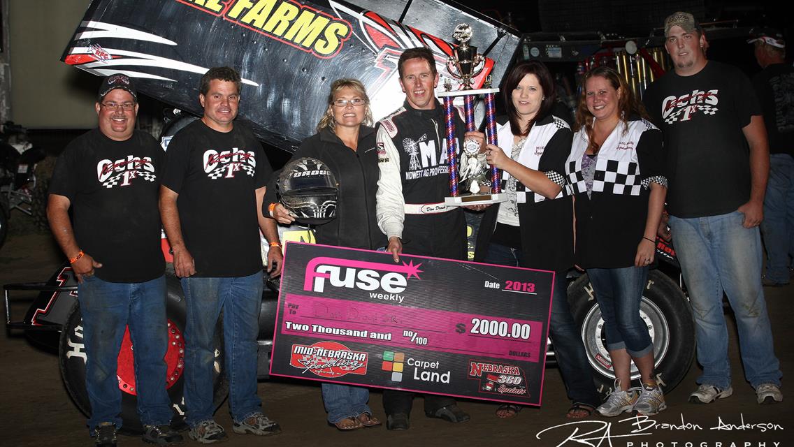 Don Droud Jr. Victorious at Mid-Nebraska Speedway