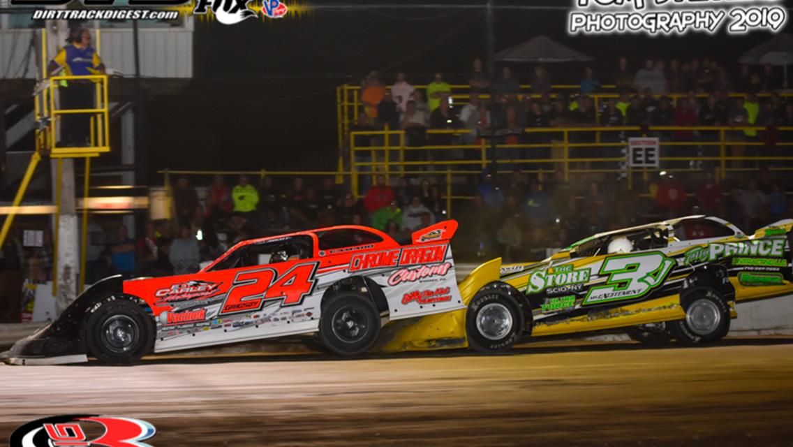 WONDERLING COMES BACK TO BEAT GRIGSBY IN CRATE LATE MODEL THRILLER AT RANSOMVILLE