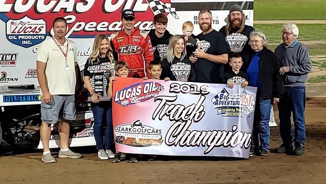 Fennewald makes it three straight Lucas Oil Speedway ULMA Late Model track titles; Jackson, Ott and Reed also earn championships