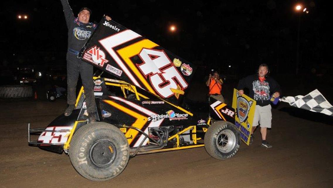 Johnny Herrera triumphs at Valley with Lucas Oil ASCS