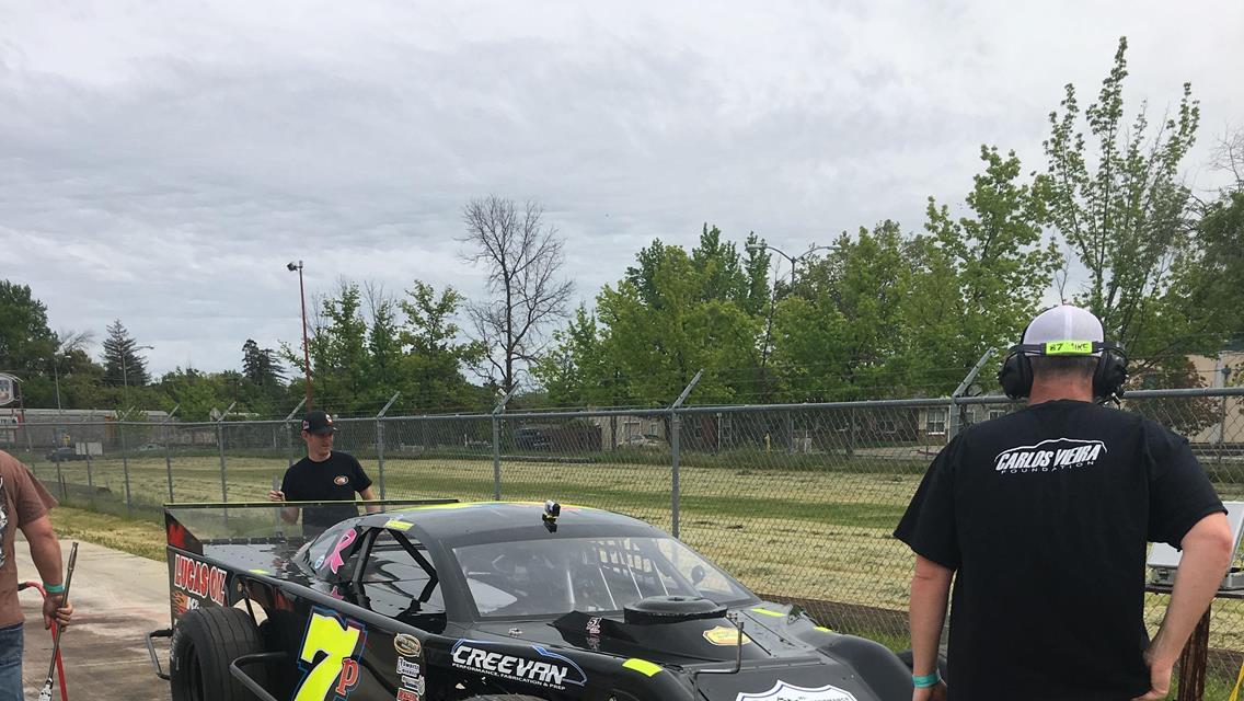 Jake makes Modified racing debut at All American Speedway in Roseville, CA