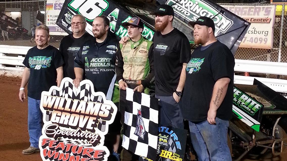 Matt Hits Victory Lane With His First Career 410 Win