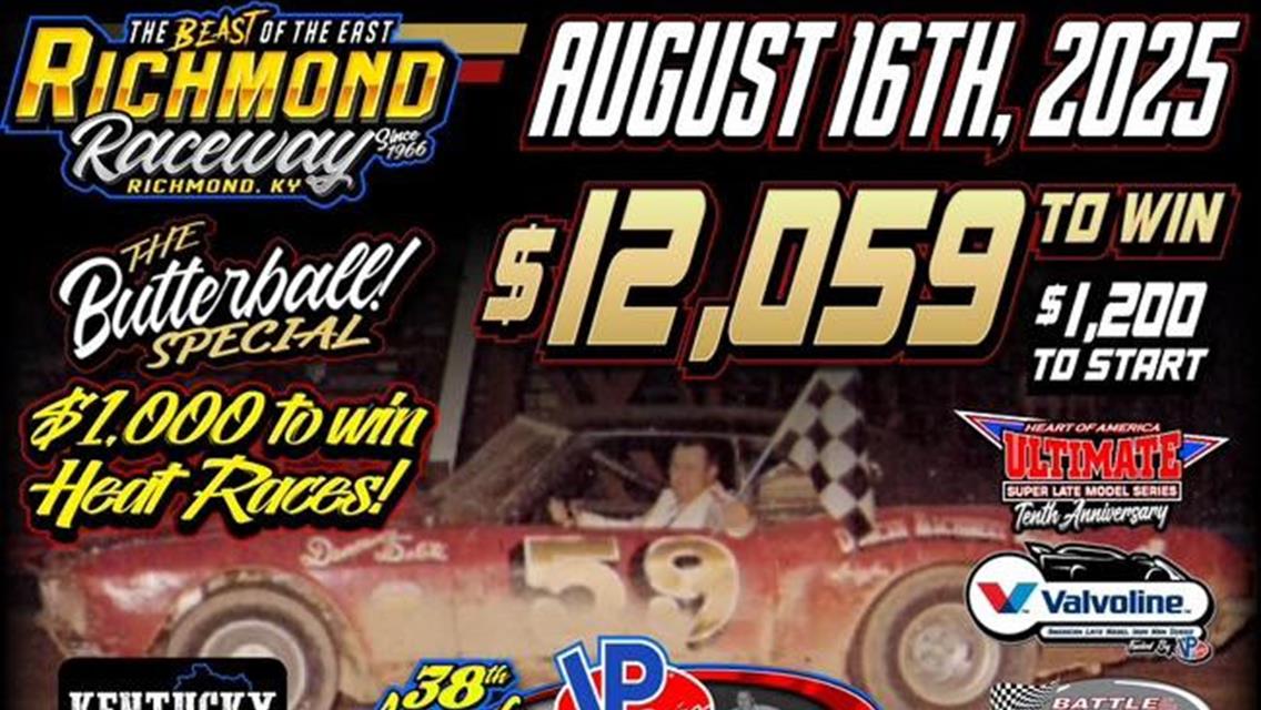 Valvoline American Late Model Iron-Man Series Excited for Ike Moler &amp; Butterball Memorial Events August 15-16
