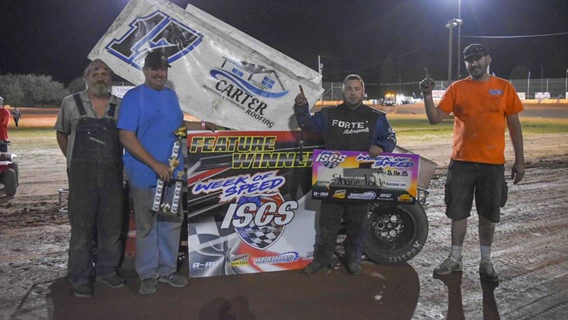 Shane Forte Bounces Back To Win At Banks In Night For Of Speedweek