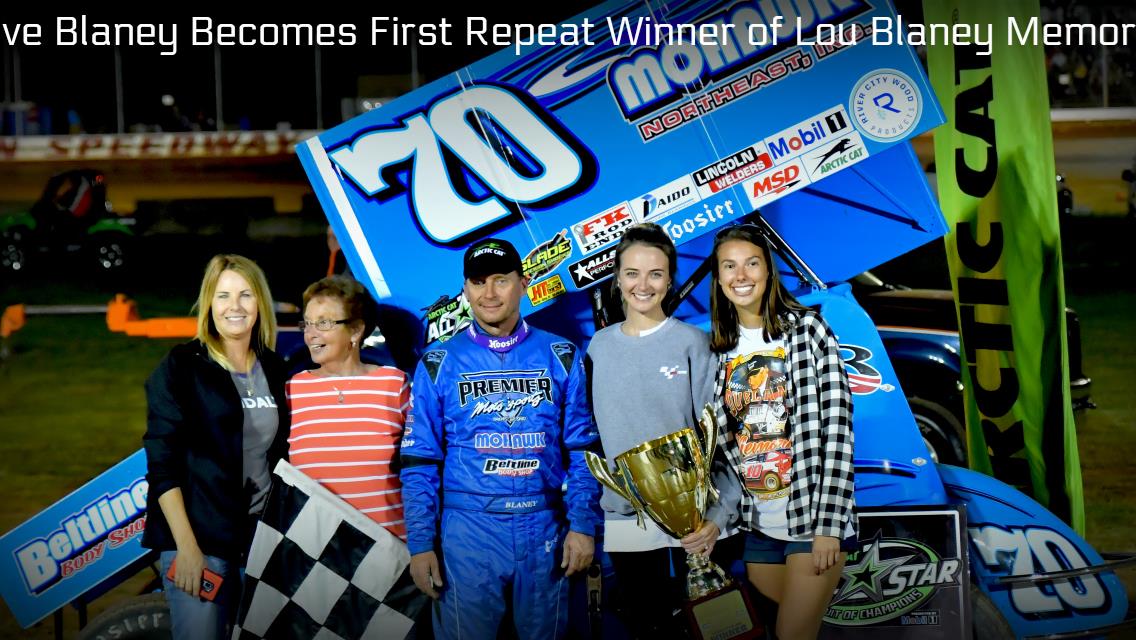 Dave Blaney wins at Sharon Speedway for second Lou Blaney Memorial title