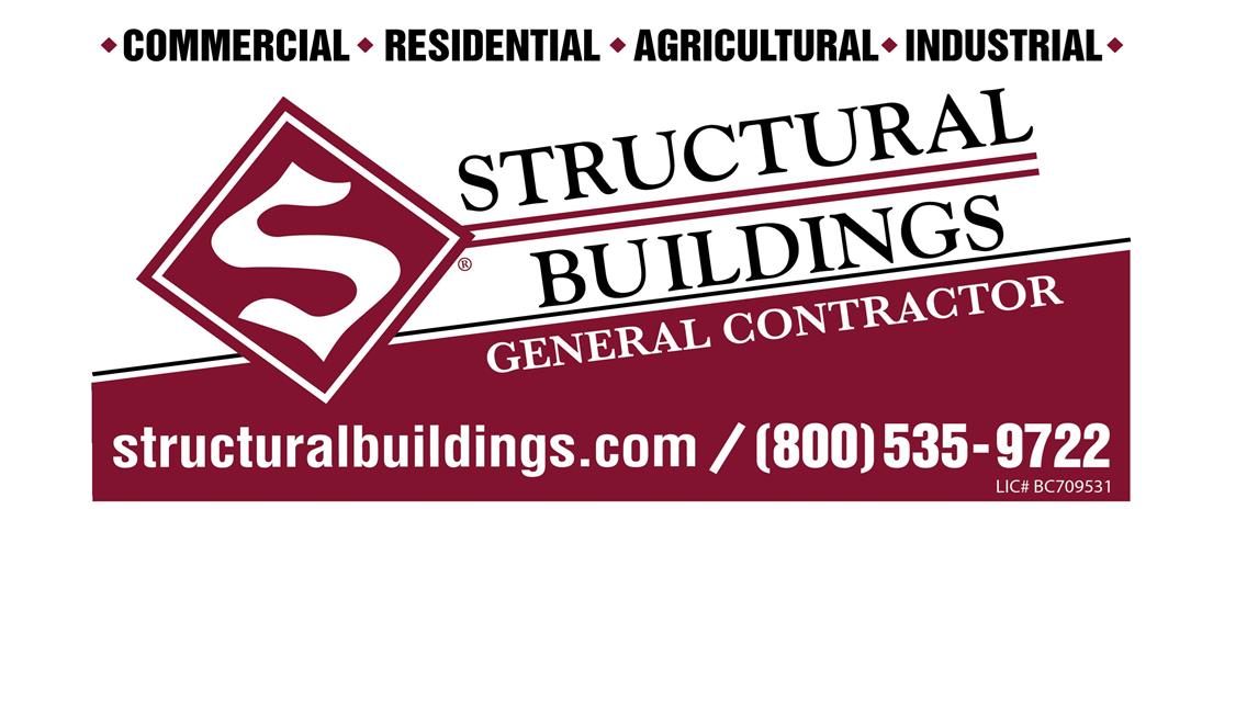 Structural Buildings Announced as new Title Sponsor