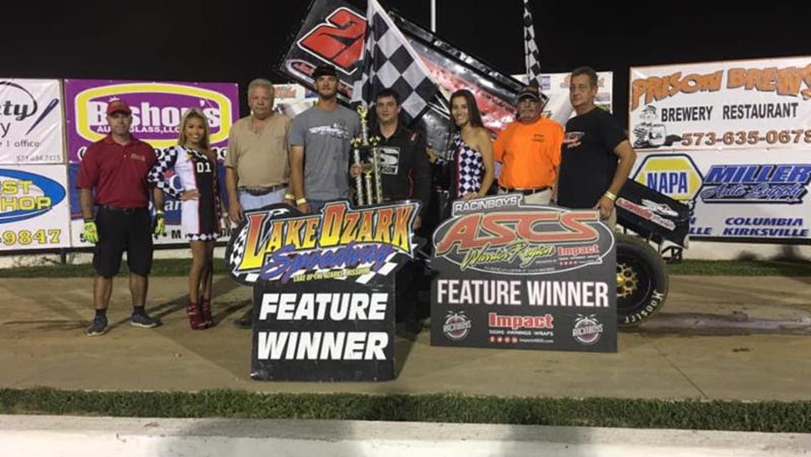 Paulus takes RacinBoys ASCS Warrior Region prize at Lake Ozark Speedway