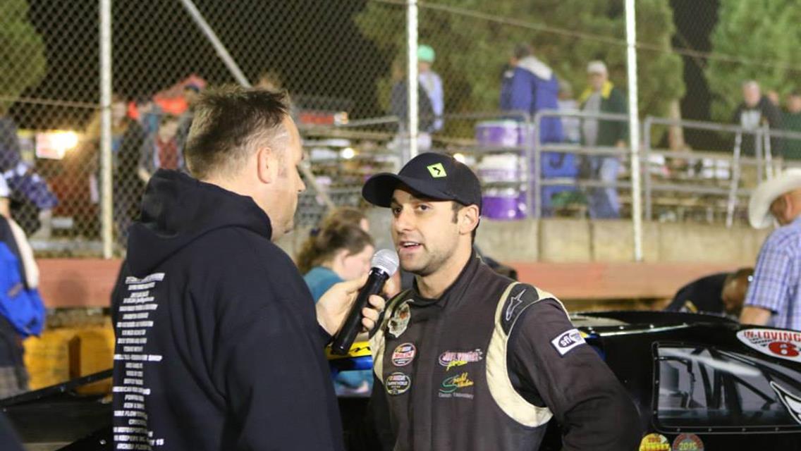 Joey Tanner Wins Third NELMS Race Of 2015 At SSP Driver Appreciation Night