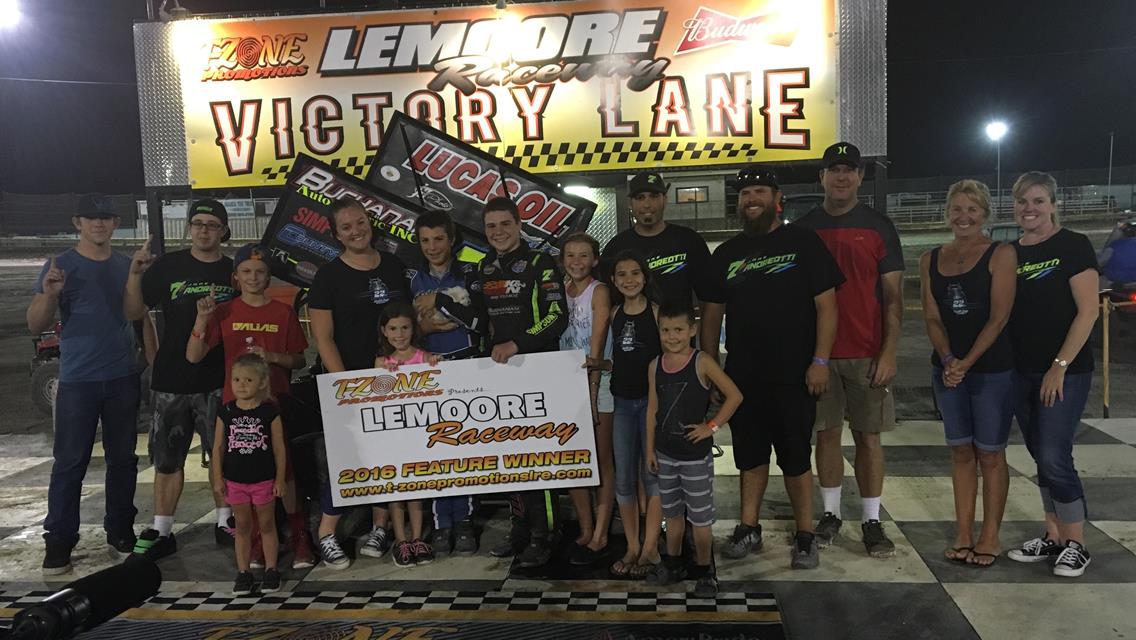 Win #7 at Lemoore Speedway!