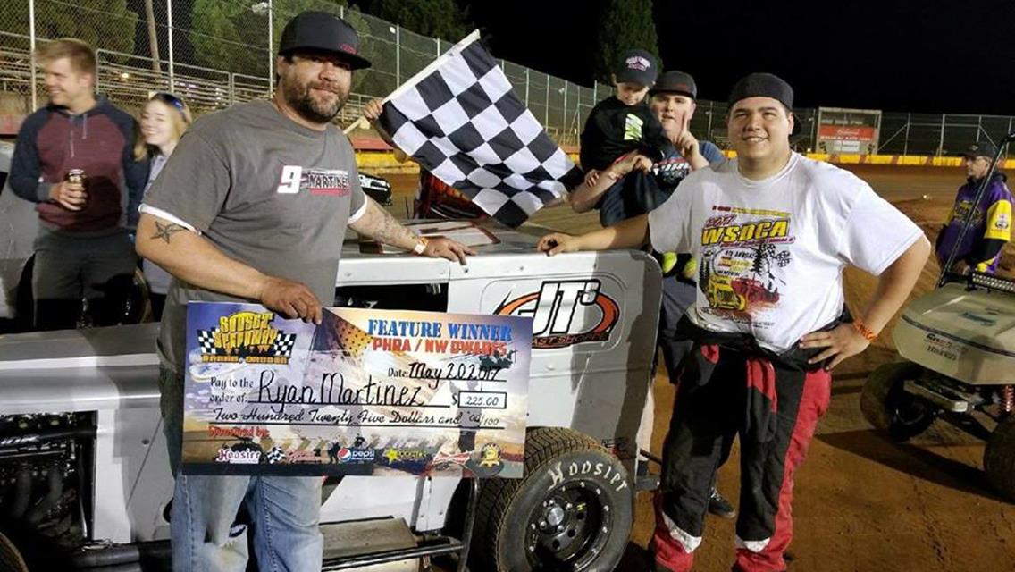 Tenney, Brookshire, Martinez, Watts, And Zimmerly Capture SSP Armed Forces Night Victories