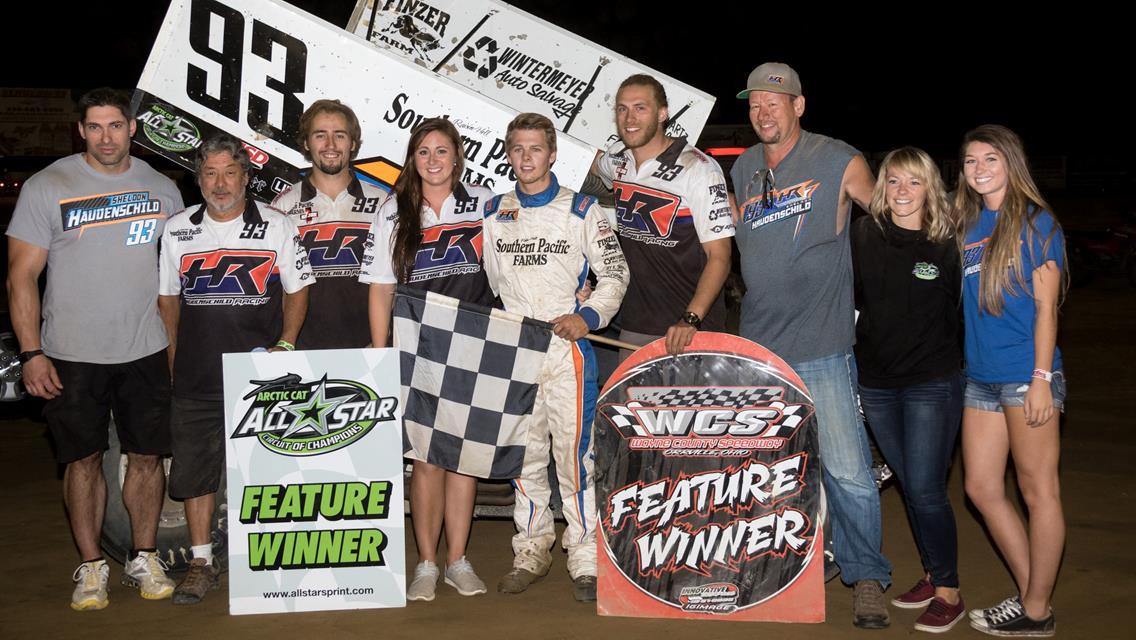 Sheldon Haudenschild dominates Pete Jacobs Memorial at Wayne County Speedway for second consecutive $10,000 top prize