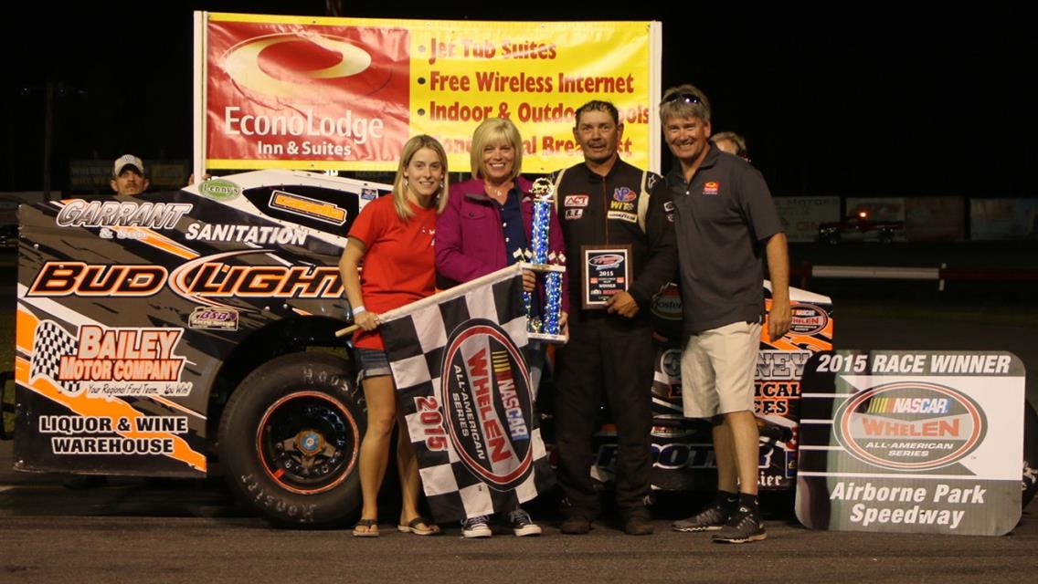 Criss, Branham Score Modified Victories at Airborne Park Speedway