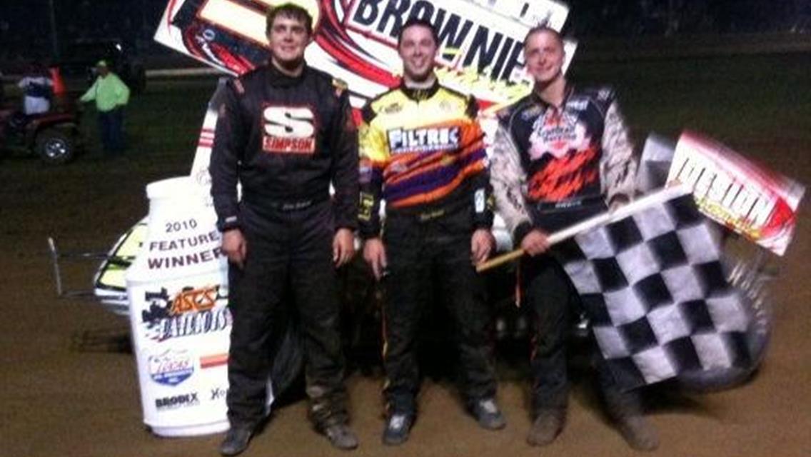 Bubba Broderick Blasts Cushion to Bring Home ASCS Patriot Win at Stateline