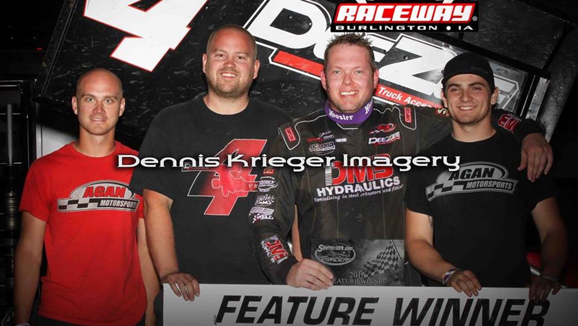 Jon Agan Claims First Win of the Season, Sweeps Sprint Invaders After Tough Night Saturday