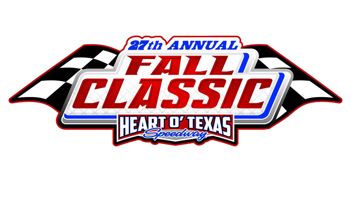 27th Annual Fall Classic Kicks off today October 25th