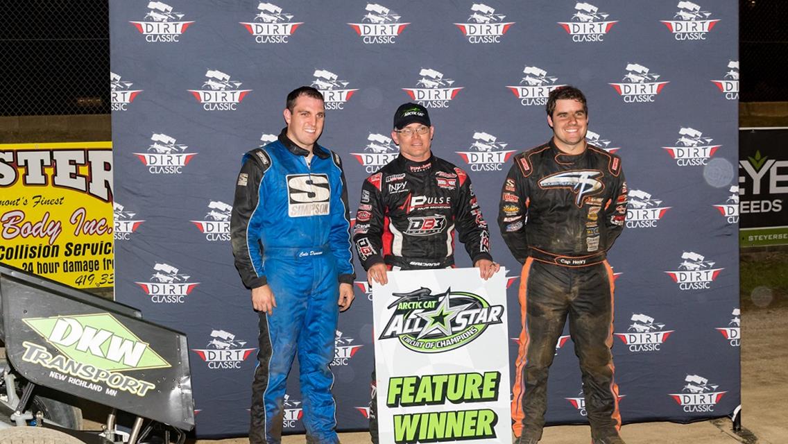 Joey Saldana steals the show from Cole Duncan for Dirt Classic Ohio title worth $10,000