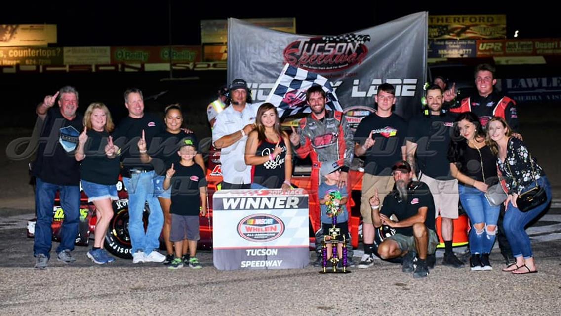 Cody Cambensy Sweeps Klein Engines Thunder Truck Feature Events at Tucson Speedway